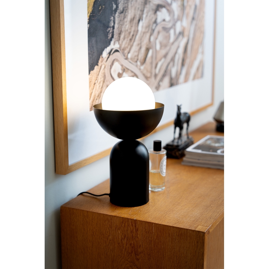 Osram - Επιτραπέζιο φωτιστικό DECOR BOWL 1xE14/25W/230V μαύρο