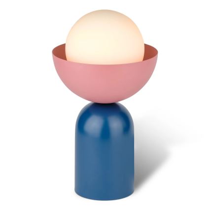 Osram - Επιτραπέζιο φωτιστικό DECOR BOWL 1xE14/25W/230V μπλε/ροζ