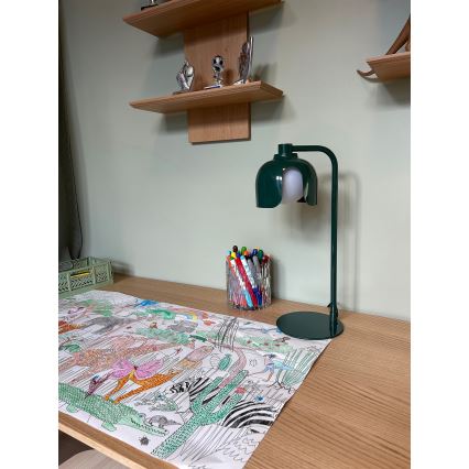 Osram - Επιτραπέζιο φωτιστικό DECOR COROLLE, 1xG9/20W/230V, πράσινο