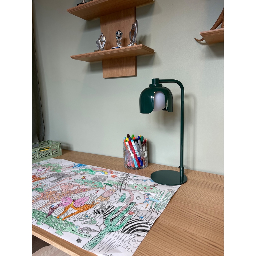 Osram - Επιτραπέζιο φωτιστικό DECOR COROLLE, 1xG9/20W/230V, πράσινο