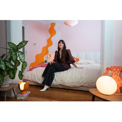 Osram - Επιτραπέζιο φωτιστικό DECOR COROLLE 1xG9/20W/230V πορτοκαλί