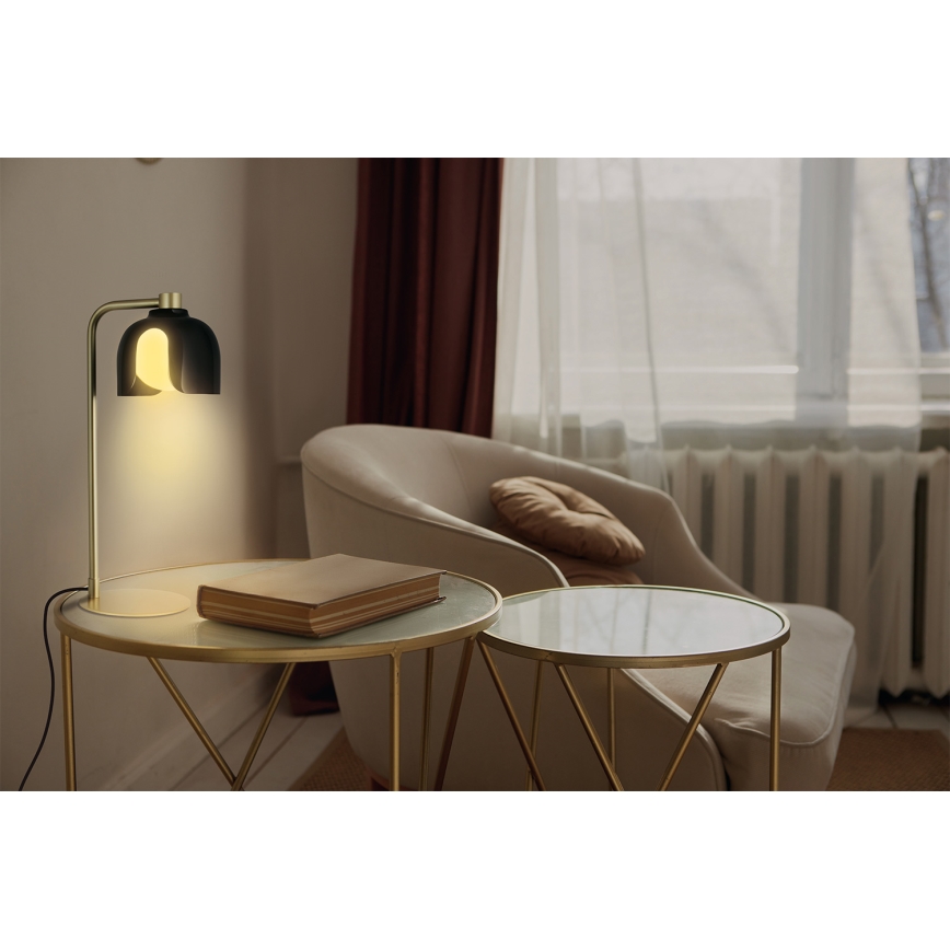 Osram - Επιτραπέζιο φωτιστικό DECOR COROLLE 1xG9/20W/230V μαύρο/χρυσό