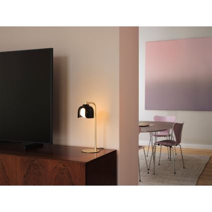 Osram - Επιτραπέζιο φωτιστικό DECOR COROLLE 1xG9/20W/230V μαύρο/χρυσό