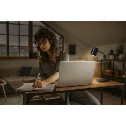 Osram - Επιτραπέζιο φωτιστικό DESK LINE 1xGU10/9W/230V μαύρο