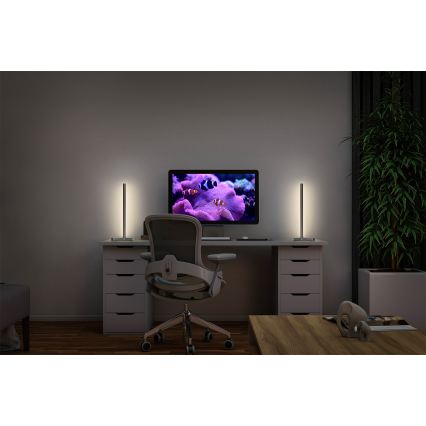 Osram - LED RGBW Ρυθμιζόμενο επιτραπέζιο φωτιστικό SMART+ MAGIC LED/7,5W/230V 2700-6500K ασημί Wi-Fi + τηλεχειριστήριο