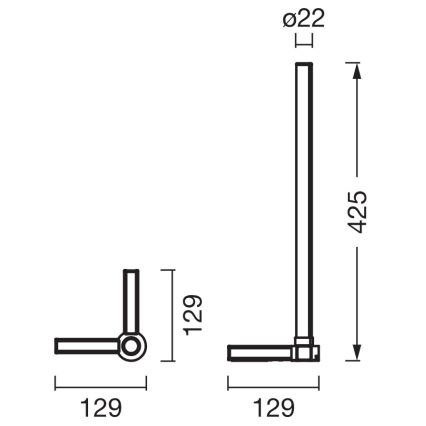 Osram - LED RGBW Ρυθμιζόμενο επιτραπέζιο φωτιστικό SMART+ MAGIC LED/7,5W/230V 2700-6500K ασημί Wi-Fi + τηλεχειριστήριο