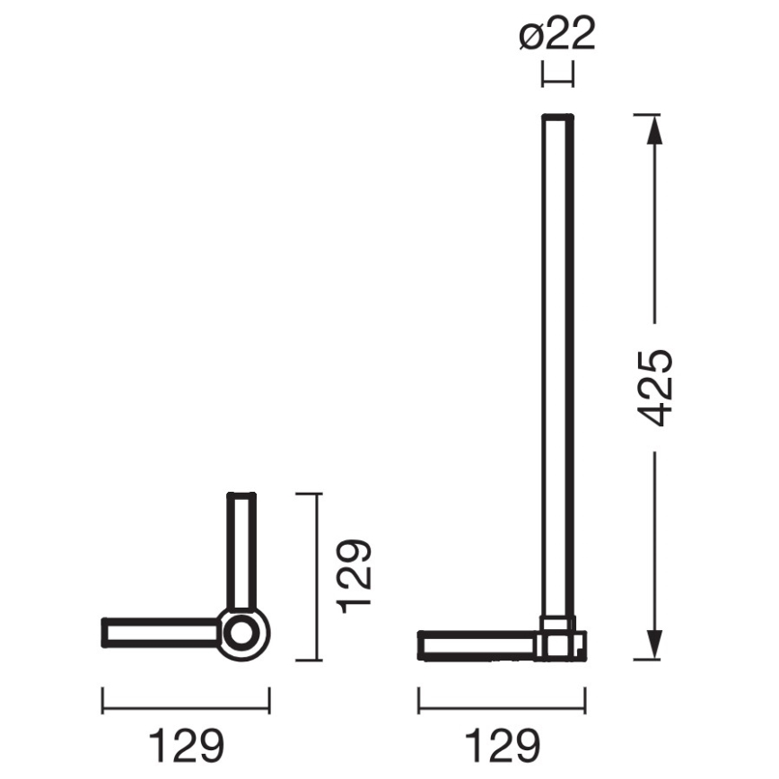 Osram - LED RGBW Ρυθμιζόμενο επιτραπέζιο φωτιστικό SMART+ MAGIC LED/7,5W/230V 2700-6500K ασημί Wi-Fi + τηλεχειριστήριο