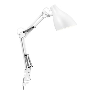 Osram - Επιτραπέζιο φωτιστικό με κλιπ DESK LINE 1xE27/11W/230V λευκό