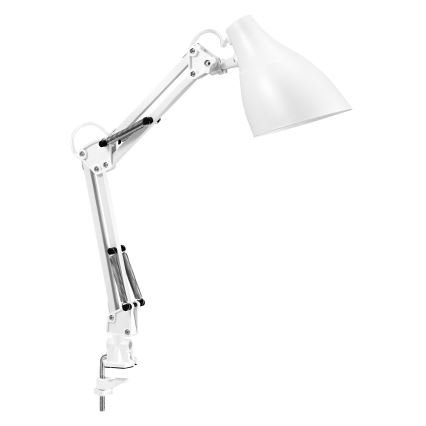 Osram - Επιτραπέζιο φωτιστικό με κλιπ DESK LINE 1xE27/11W/230V λευκό