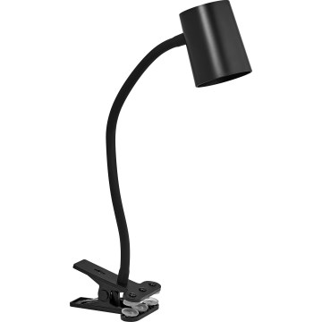 Osram - Επιτραπέζιο φωτιστικό με σφιγκτήρα DESK LINE 1xGU10/9W/230V μαύρο