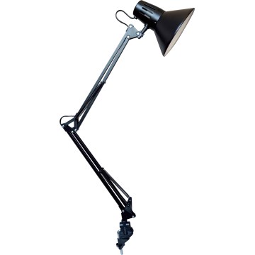 Osram - Επιτραπέζιο φωτιστικό με σφιγκτήρα PANAN 1xE27/11W/230V μαύρο
