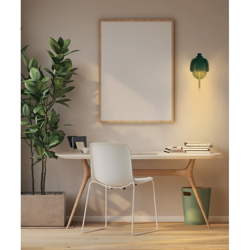 Osram - Επιτοίχιο φωτιστικό DECOR COROLLE 1xG9/20W/230V πράσινο