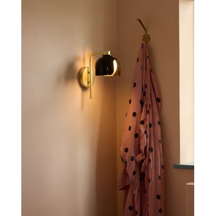 Osram - Επιτοίχιο φωτιστικό DECOR COROLLE 1xG9/20W/230V μαύρο/χρυσό