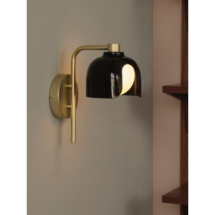 Osram - Επιτοίχιο φωτιστικό DECOR COROLLE 1xG9/20W/230V μαύρο/χρυσό