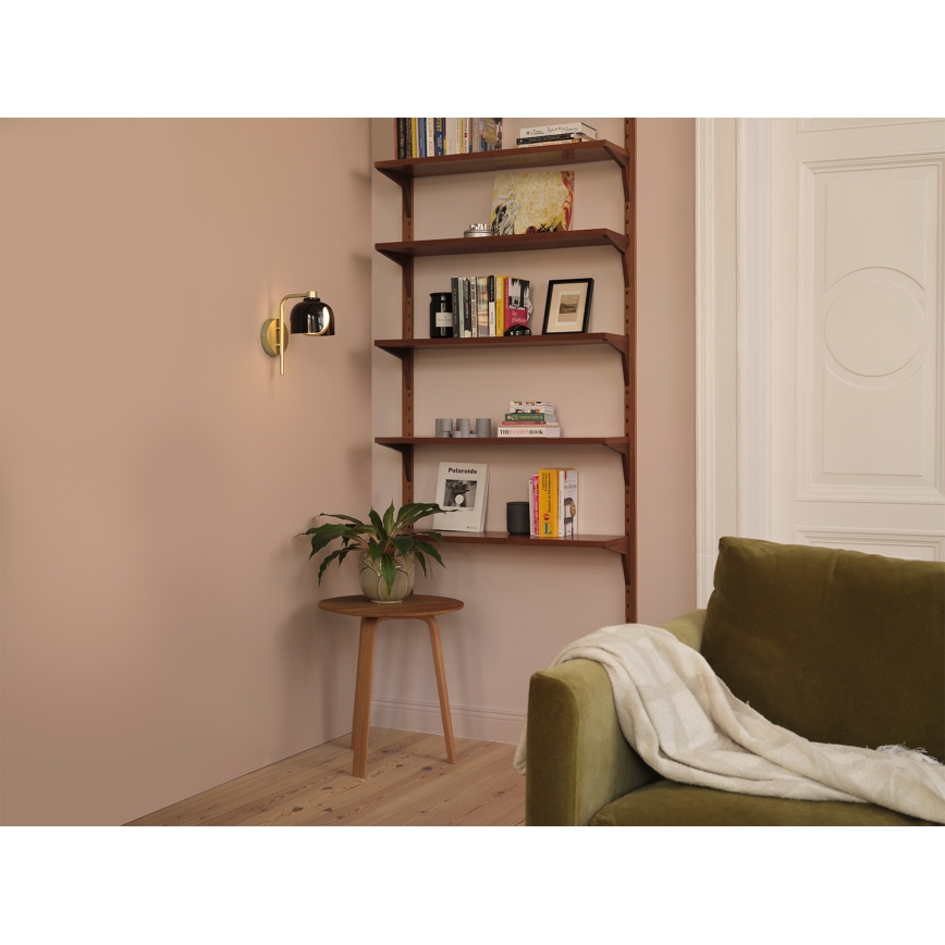 Osram - Επιτοίχιο φωτιστικό DECOR COROLLE 1xG9/20W/230V μαύρο/χρυσό