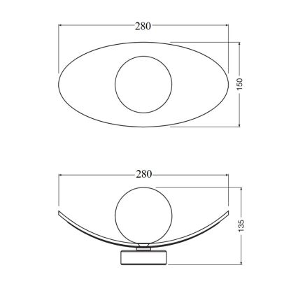 Osram - Επιτοίχιο φωτιστικό DECOR PEARL 1xG9/5W/230V μπεζ