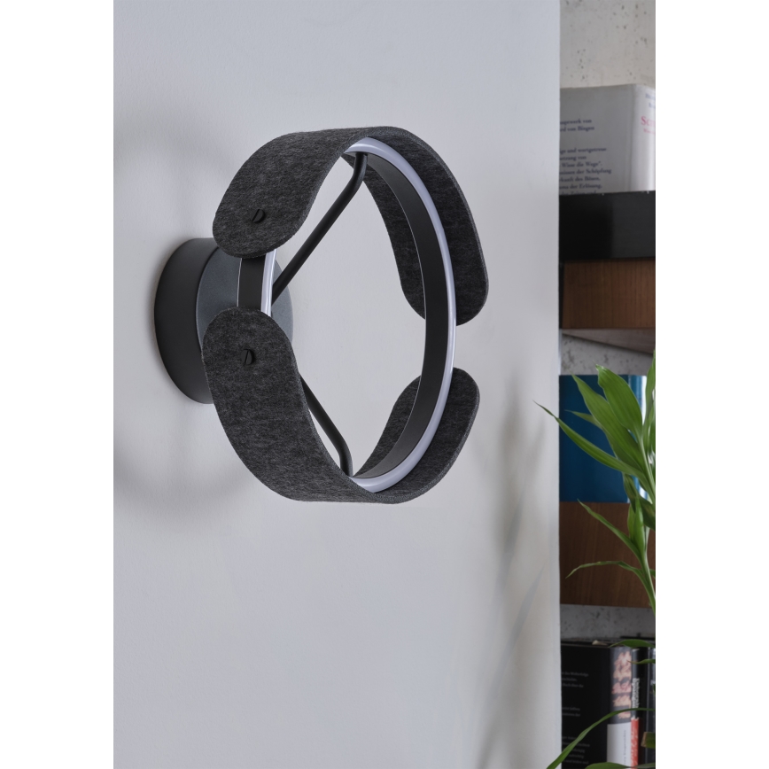 Osram - Επιτοίχιο φωτιστικό LED DECOR CURVE LED/20W/230V γκρίζο