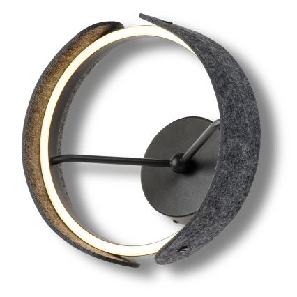 Osram - Επιτοίχιο φωτιστικό LED DECOR CURVE LED/20W/230V γκρίζο