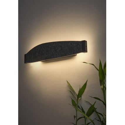 Osram - Επιτοίχιο φωτιστικό LED DECOR FLAT LED/13W/230V γκρι
