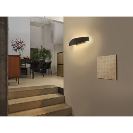 Osram - Επιτοίχιο φωτιστικό LED DECOR FLAT LED/13W/230V γκρι