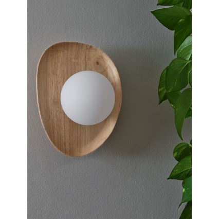 Osram - Επιτοίχιο φωτιστικό WOOD NEST 1xG9/5W/230V από ξύλο καουτσουκόδεντρου