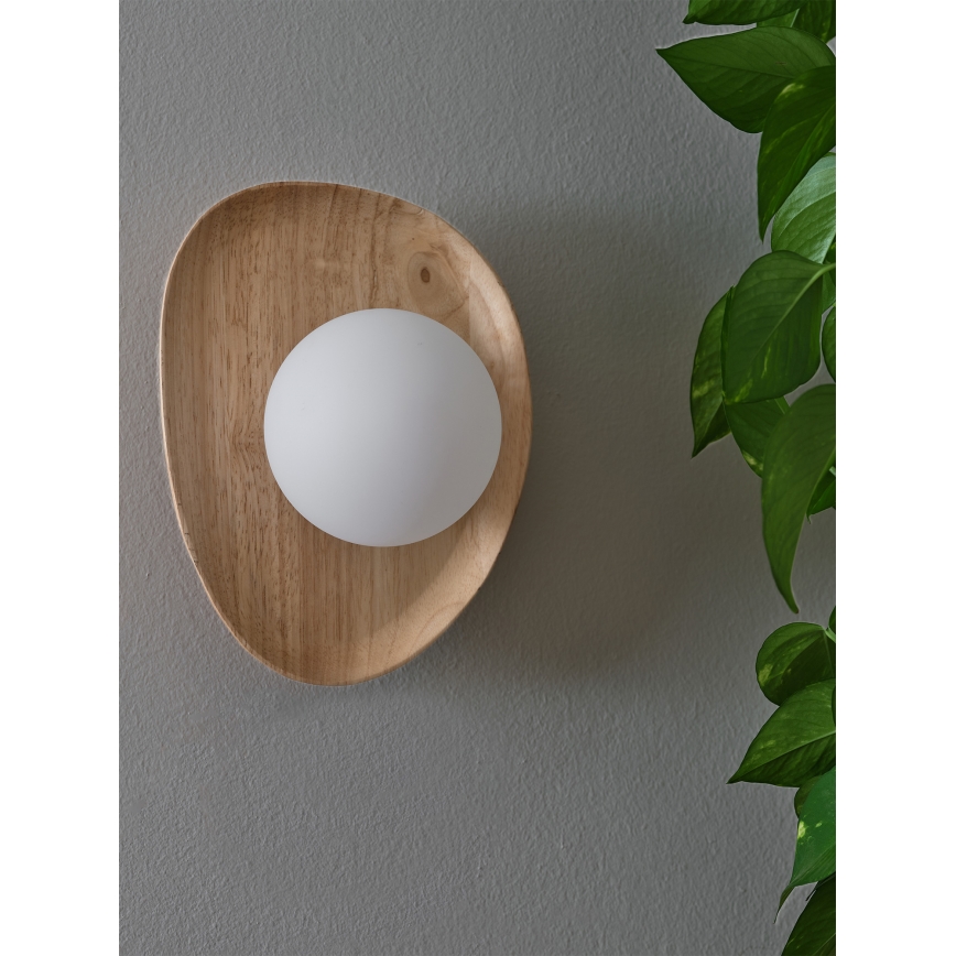 Osram - Επιτοίχιο φωτιστικό WOOD NEST 1xG9/5W/230V από ξύλο καουτσουκόδεντρου