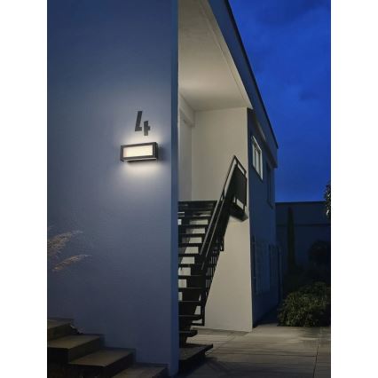 Osram - Επιτοίχιο φωτιστικό εξωτερικού χώρου ENDURA STYLE LED/10W/230V IP54 ανθρακί