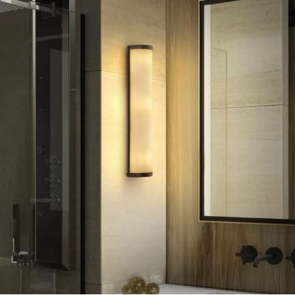 Osram - Επιτοίχιο φωτιστικό μπάνιου BATHROOM CLASSIC 3xE14/12W/230V IP44 μαύρο