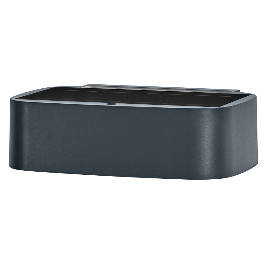 Osram - LED ρυθμιζόμενο ηλιακό επιτοίχιο φωτιστικό ENDURA STYLE LED/7,6W/4,2V 2000 mAh IP65 ανθρακί