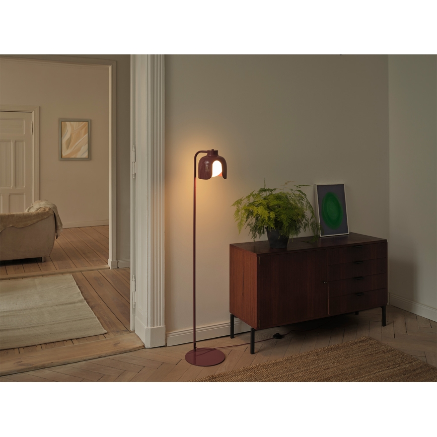Osram - Επιδαπέδιο φωτιστικό DECOR COROLLE 1xE27/15W/230V κόκκινο