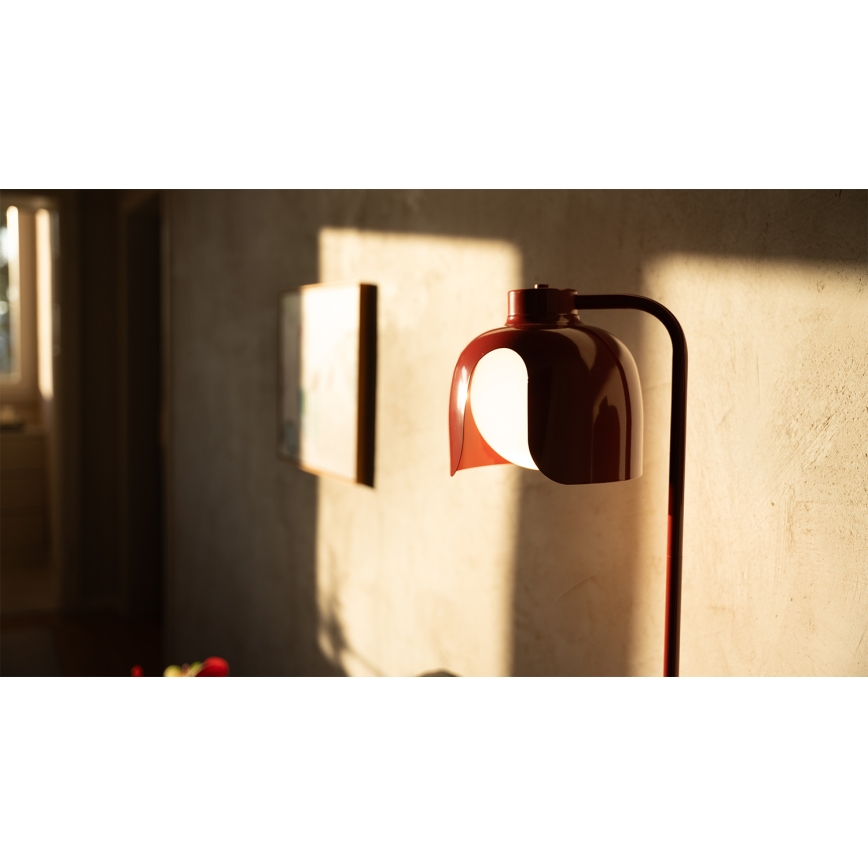 Osram - Επιδαπέδιο φωτιστικό DECOR COROLLE 1xE27/15W/230V κόκκινο