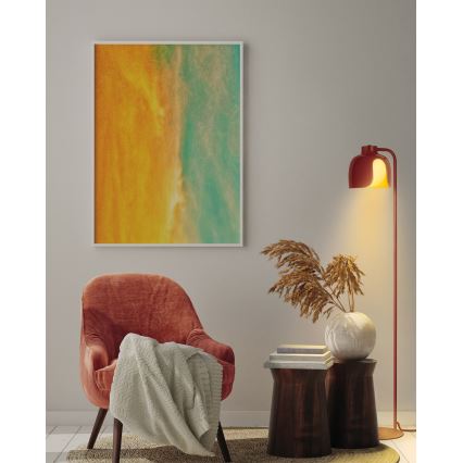 Osram - Επιδαπέδιο φωτιστικό DECOR COROLLE 1xE27/15W/230V κόκκινο