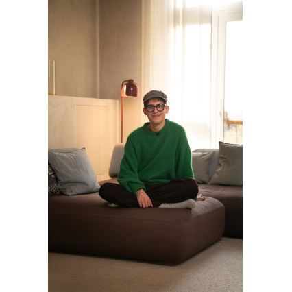 Osram - Επιδαπέδιο φωτιστικό DECOR COROLLE 1xE27/15W/230V κόκκινο