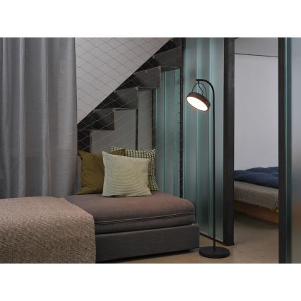 Osram - Επιδαπέδιο φωτιστικό LED DECOR PUCK LED/12W/230V CRI 90 μαύρο