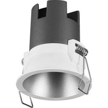 Osram - Εντοιχισμένο φωτιστικό SPOT TWIST LED, 5W/230V, 4000K, Ø 7 cm, λευκό/ασημί