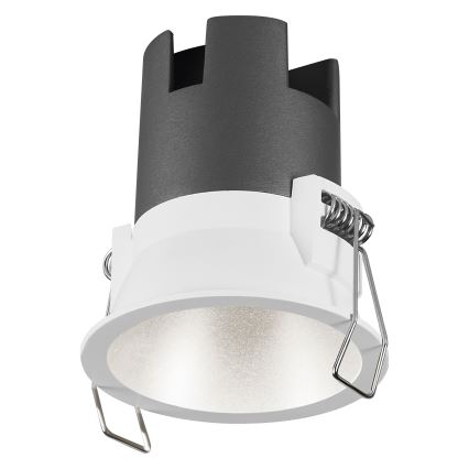Osram - Εντοιχισμένο φωτιστικό SPOT TWIST LED, 5W/230V, 4000K, Ø 7 cm, λευκό/ασημί