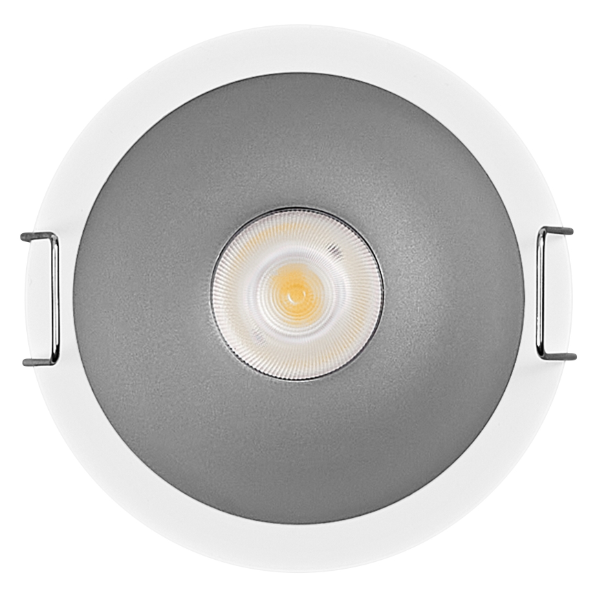 Osram - Εντοιχισμένο φωτιστικό SPOT TWIST LED, 5W/230V, 4000K, Ø 7 cm, λευκό/ασημί