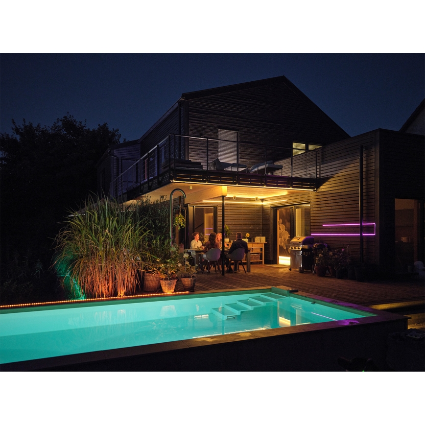 Osram - LED RGB+TW ρυθμιζόμενη εξωτερική λωρίδα SMART+ FLEX 5m LED/11W/230V 2000-6500K IP65