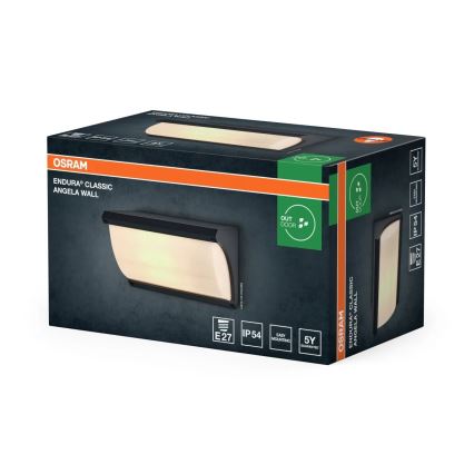 Osram - Εξωτερικό επιτοίχιο φωτιστικό ENDURA CLASSIC 1xE27/40W/230V IP54 ανθρακί