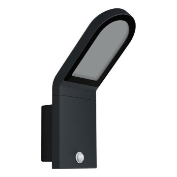 Osram - Εξωτερικό επιτοίχιο LED φωτιστικό με αισθητήρα λυκόφωτος και κίνησης ENDURA STYLE LED/12W/230V IP54