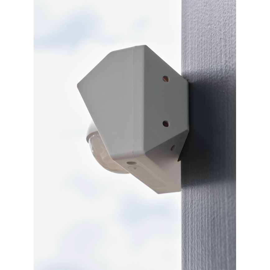 Osram - Εξωτερικός ηλιακός αισθητήρας κίνησης SMART+ 3,7V λευκός IP65 Wi-Fi 800 mAh
