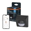 Osram - Εξωτερικός ηλιακός ανιχνευτής κίνησης SMART+ 3,7V ανθρακί IP65 Wi‑Fi 800 mAh