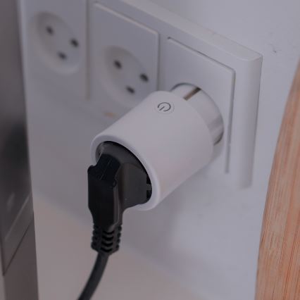 Osram - Έξυπνη πρίζα SMART+ MATTER SCHUKO 2300W/230V/10A Wi-Fi λευκή