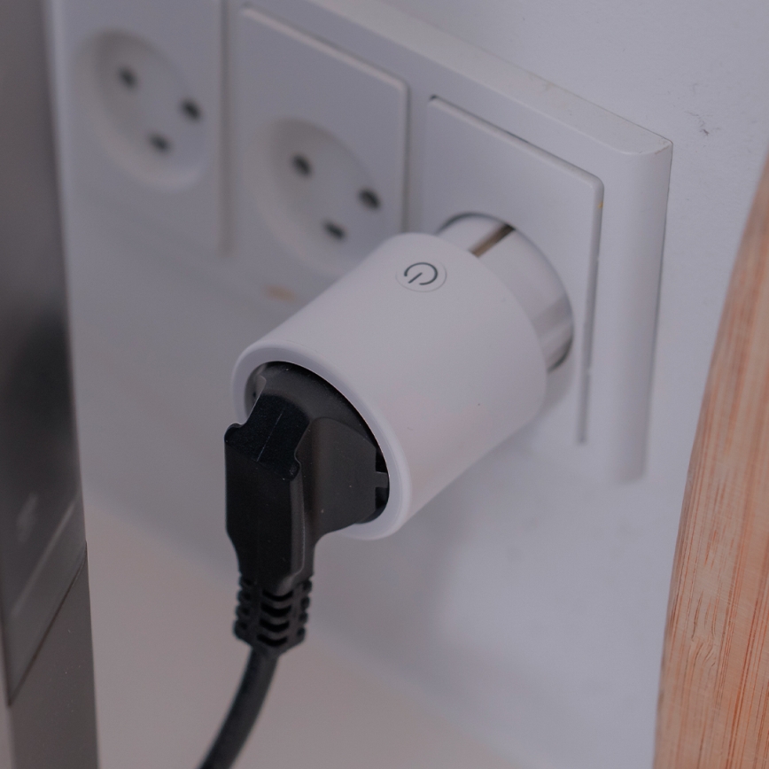 Osram - Έξυπνη πρίζα SMART+ MATTER SCHUKO 2300W/230V/10A Wi-Fi λευκή