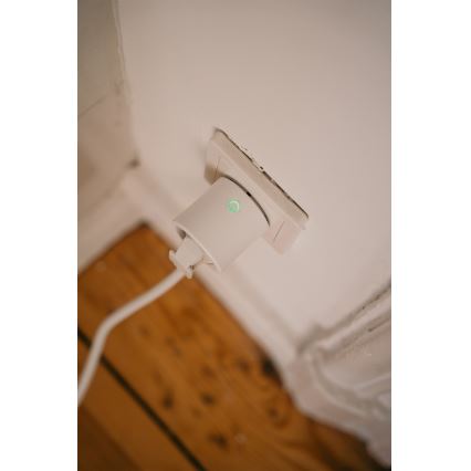 Osram - Έξυπνη πρίζα SMART+ MATTER SCHUKO 2300W/230V/10A Wi-Fi λευκή