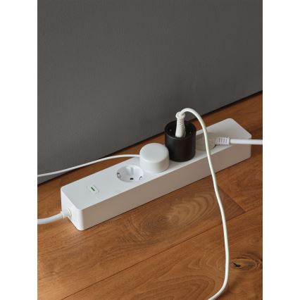 Osram - Έξυπνη πρίζα SMART+ MATTER SCHUKO 2300W/230V/10A Wi-Fi μαύρη