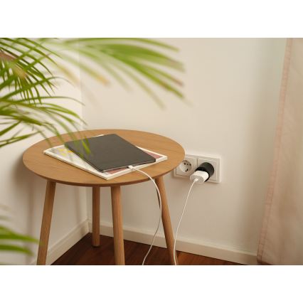 Osram - Έξυπνη πρίζα SMART+ MATTER SCHUKO 2300W/230V/10A Wi-Fi μαύρη