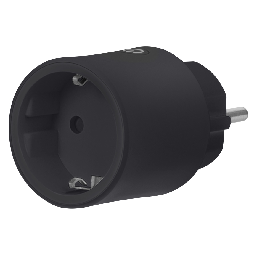 Osram - Έξυπνη πρίζα SMART+ MATTER SCHUKO 2300W/230V/10A Wi-Fi μαύρη