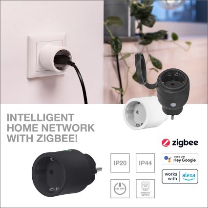 Osram - Έξυπνη πρίζα SMART+ SCHUKO 2300W/230V/10A λευκή
