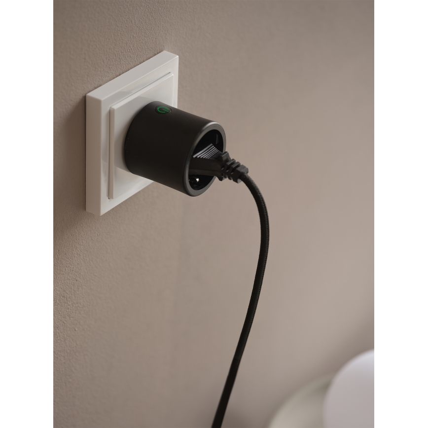 Osram - Έξυπνη πρίζα SMART+ SCHUKO 2300W/230V/10A μαύρη